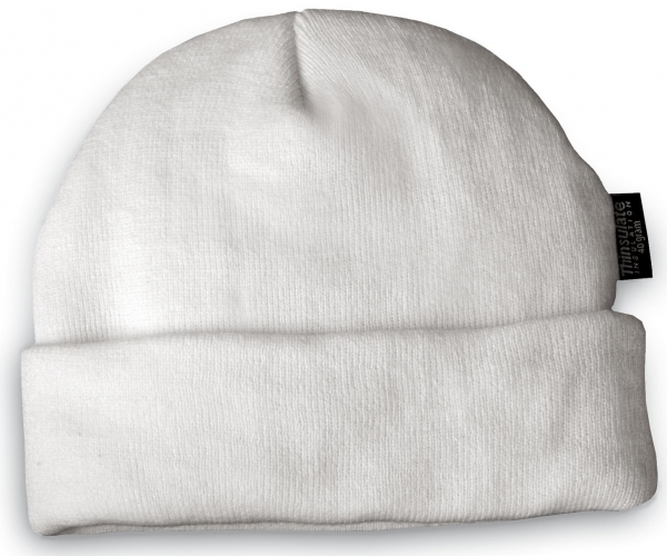 HB-Klteschutz, Tempex-Strickmtze, wei