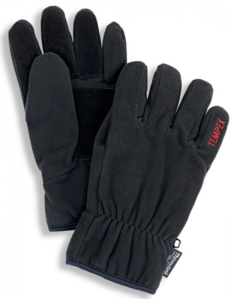 HB-Klteschutz, Tempex-Fleece-Handschuhe, schwarz