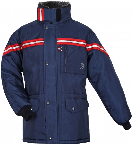 HB-Klteschutz, Tempex-Herren-Kommissionierer-Jacke, Tempex Cold Store CLA, 250 g/m, navy/rot