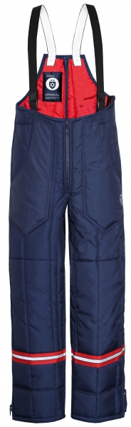 HB-Kälteschutz, Tempex-Herren-Kommissionierer-Hose, Cold Store CLA, 250 g/m², navy/rot