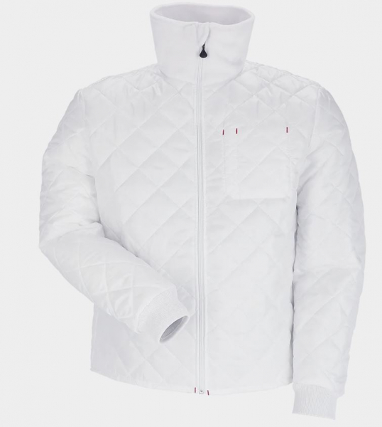 Fortdress-Steppjacke Performance Hygiene, Wattierung ca. 150 g/m, wei