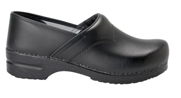 SANITA-Footwear, Arbeits-Sicherheits-Clogs, San Flex, geschlossen, O1, schwarz
