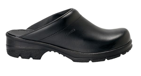 SANITA-Footwear, Arbeits-Sicherheits-Clogs, San Duty, offen, O2, schwarz