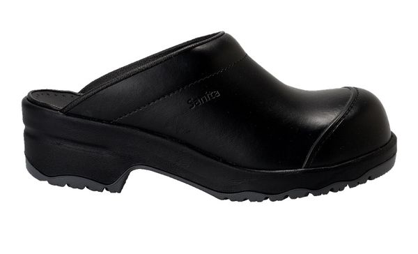 SANITA-Footwear, Arbeits-Sicherheits-Clogs, San Nitril, offen, SB, schwarz