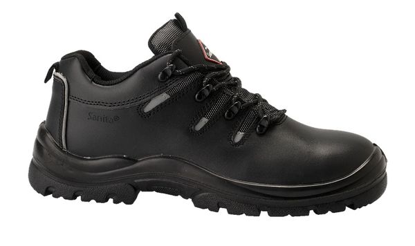 SANITA-Footwear, Arbeits-Sicherheits-Schuhe, Schnrschuhe, Latite, S3, schwarz