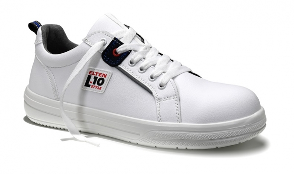 ELTEN-White-Line, S3-Sicherheits-Arbeits-Berufs-Schuhe, Halbschuhe, GHOST LOW ESD, wei