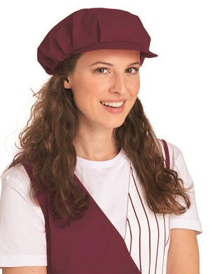 LEIBER-Jobwear, Schirmmtze, ca. 215 g/m, bordeaux