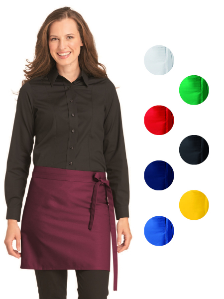 LEIBER-Jobwear, Vorbinder, Gastro-Arbeits-Berufs-Schrze, ca. 215g/m, grtnergrn