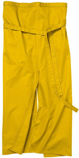 CG Workwear Slit Apron Milano 100 x 100 cm 100 x 100 cm Sunshine