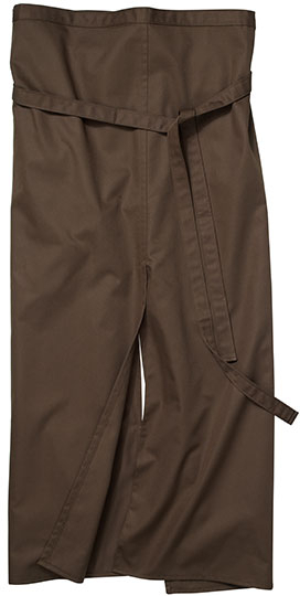 CG Workwear Slit Apron Milano 100 x 100 cm 100 x 100 cm Toffee