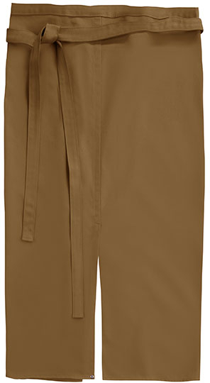 CG Workwear Slit Apron Milano 80 x 100 cm 80 x 100 cm Caramel