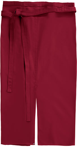 CG Workwear Slit Apron Milano 80 x 100 cm 80 x 100 cm Cherry