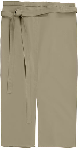 CG Workwear Slit Apron Milano 80 x 100 cm 80 x 100 cm Khaki