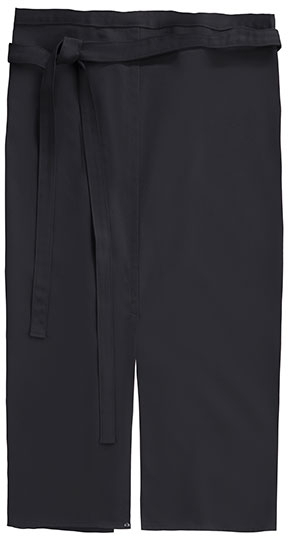 CG Workwear Slit Apron Milano 80 x 100 cm 80 x 100 cm Raven