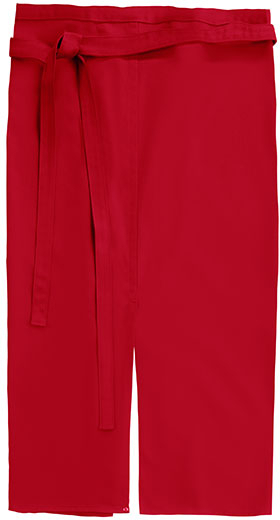 CG Workwear Slit Apron Milano 80 x 100 cm 80 x 100 cm Red