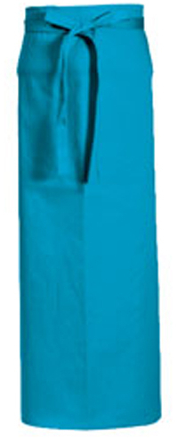CG Workwear Slit Apron Milano 80 x 100 cm 80 x 100 cm Turquoise