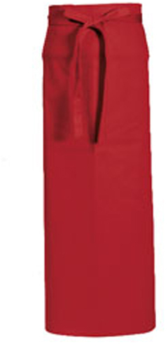CG Workwear Bistro Apron Roma 100 x 100 cm 100 x 100 cm Red