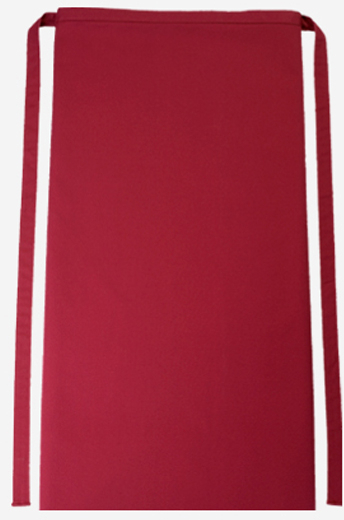 CG Workwear Bistro Apron Roma 80 80 x 100 cm Cherry