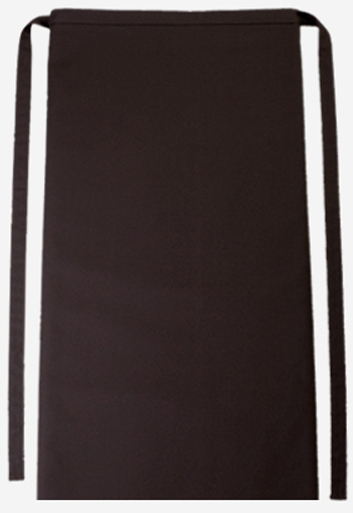 CG Workwear Bistro Apron Roma 80 80 x 100 cm Chocolate