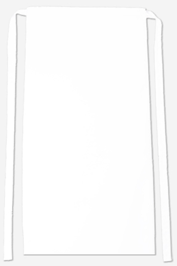 CG Workwear Bistro Apron Roma 80 80 x 100 cm White