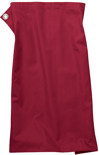 CG Workwear Bistro Apron Pizzone Classic 80 x 71 cm Cherry