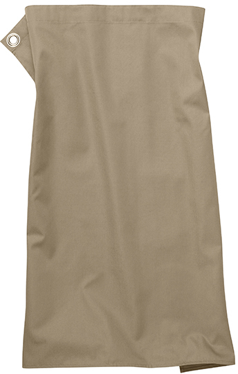 CG Workwear Bistro Apron Pizzone Classic 80 x 71 cm Khaki