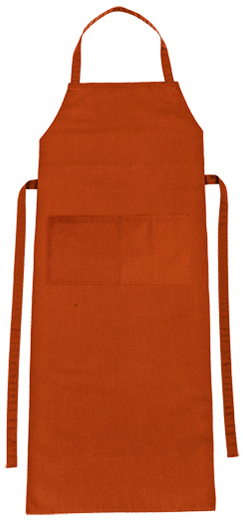 CG Workwear Bib Apron Verona 110 x 75 cm 110 x 75 cm Copper
