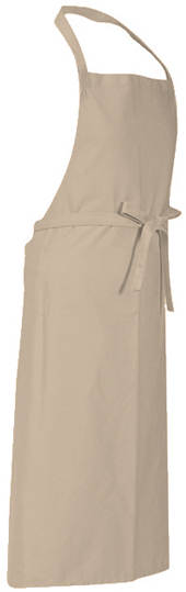 CG Workwear Bib Apron Verona 110 x 75 cm 110 x 75 cm Sand