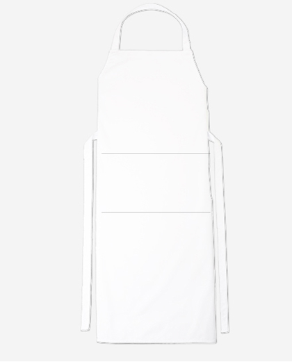 CG Workwear Bib Apron Verona 110 x 75 cm 110 x 75 cm White