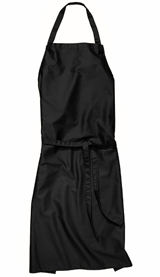 CG Workwear Bib Apron Verona 90 90 x 75 cm Black
