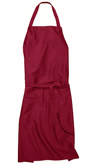 CG Workwear Bib Apron Verona 90 90 x 75 cm Cherry
