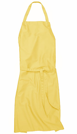 CG Workwear Bib Apron Verona 90 90 x 75 cm Curry