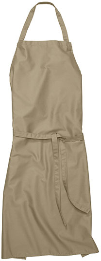 CG Workwear Bib Apron Verona 90 90 x 75 cm Khaki