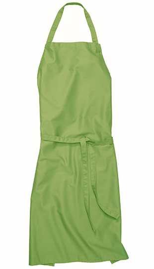 CG Workwear Bib Apron Verona 90 90 x 75 cm Leaf