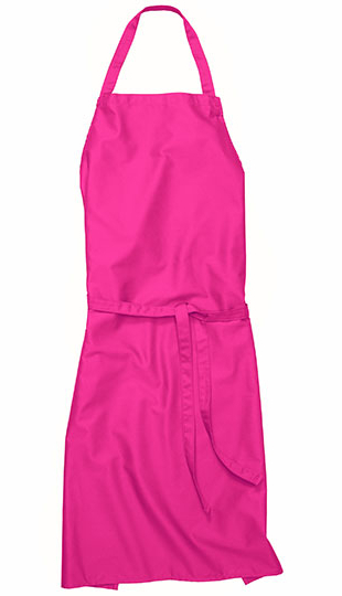 CG Workwear Bib Apron Verona 90 90 x 75 cm Magenta
