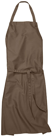 CG Workwear Bib Apron Verona 90 90 x 75 cm Taupe
