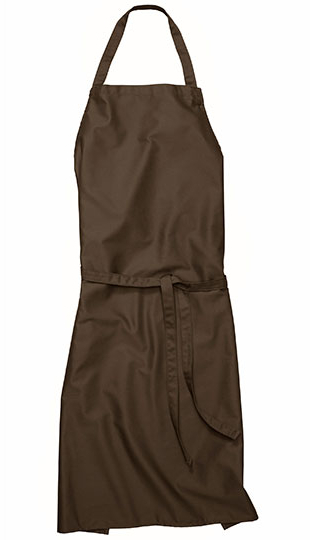 CG Workwear Bib Apron Verona 90 90 x 75 cm Toffee