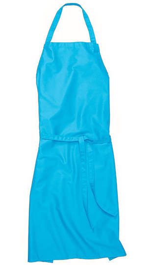 CG Workwear Bib Apron Verona 90 90 x 75 cm Turquoise