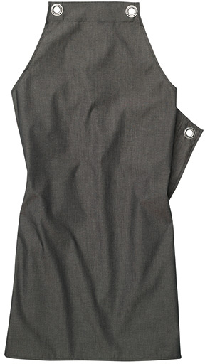 CG Workwear Bib Apron Potenza X Melange 90 x 71 cm Blue Melange