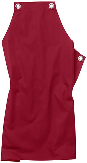CG Workwear Bib Apron Potenza X Classic 90 x 71 cm Cherry