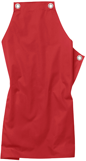 CG Workwear Bib Apron Potenza X Classic 90 x 71 cm Red