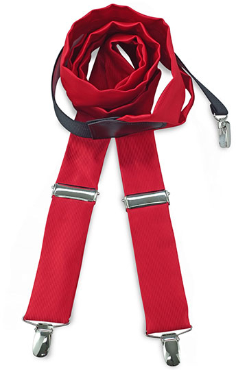 CG Workwear Braces Moricone One Size Red