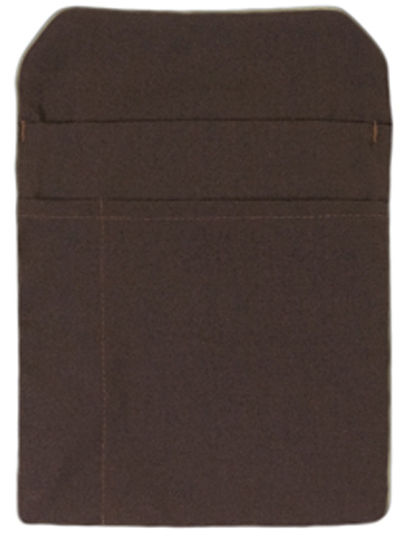 CG Workwear Waiter Bag Napoli 15 x 23 cm Chocolate