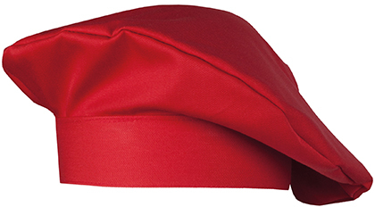 CG Workwear Chef's Hat Fano Classic One Size Red