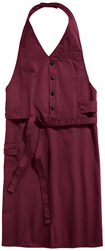 CG Workwear Apron Corcolle 88 x 94 cm Cherry