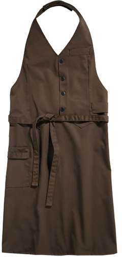 CG Workwear Apron Corcolle 88 x 94 cm Toffee