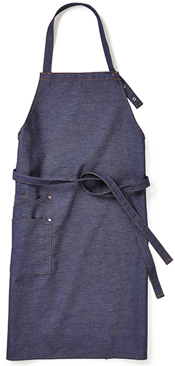 CG Workwear Bib Apron Nucciano 90 x 75 cm Denim