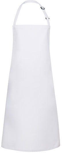 Karlowsky Latzschürze Basic mit Schnalle 75 x 90 cm White