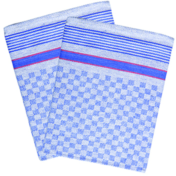 Karlowsky Grubentuch (10-er Pack) 45 x 90 cm Blue