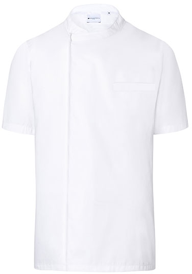 Karlowsky Kurzarm berwurf-Kochhemd Basic White